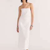 The Athena Halter Midi Dress