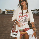 Cowgirl Tassel Beaded Bag