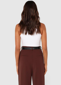 Hazel Tank Top (White)