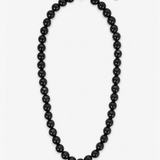 Taila Beaded Necklace (black)
