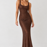 Delta Mesh Maxi Dress