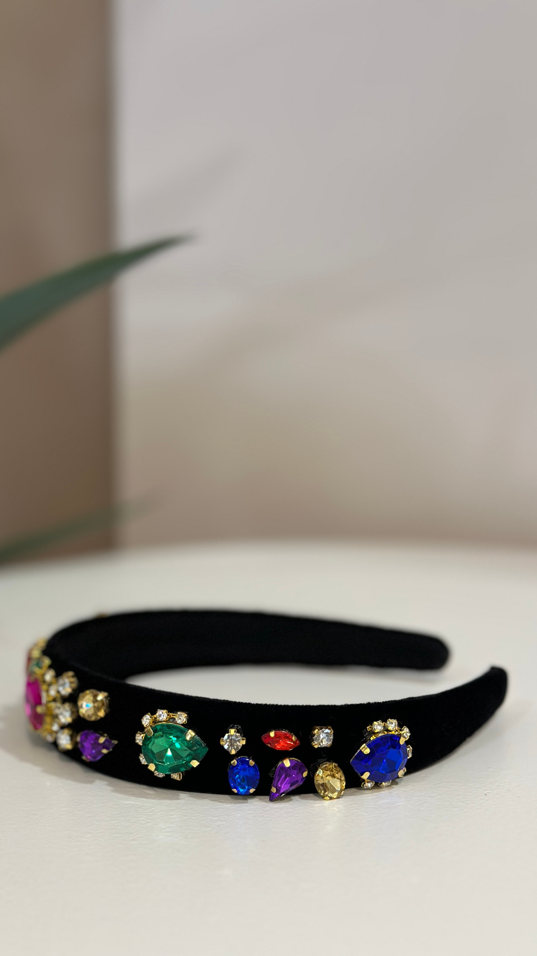 Zara Diamante Headband (Multicoloured)