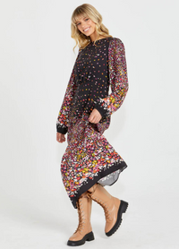 Suki Long Sleeve Maxi Dress