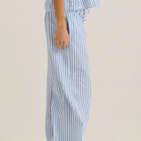 Aziza Pant (Blue/White Stripe)