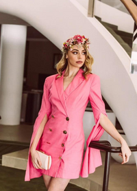 Violet Headpiece (Pinks)