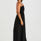 Mina Strapless Dress (Black)