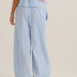 Aziza Pant (Blue/White Stripe)