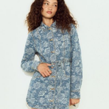 Calla Denim Dress Mid Wash