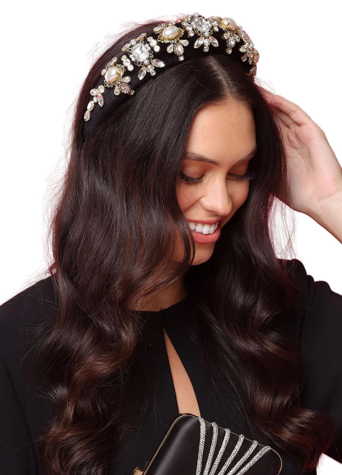 Ophelia Headband  (Black)