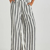 Nevada Pant (Cream Black Stripe)