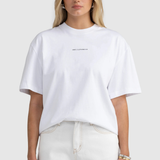 Oversized Logo T Shirt (White)