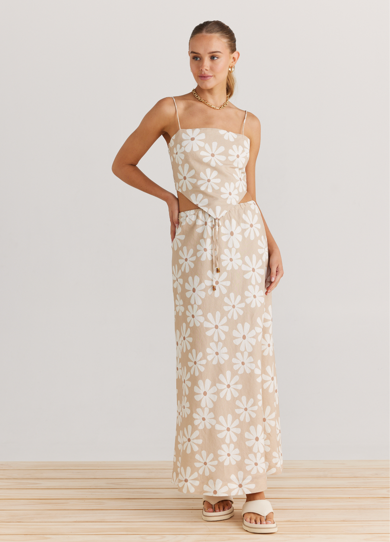 Kate Tie Top (Floral)