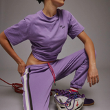 Crossaints Bebe Tee (Washed Violet)