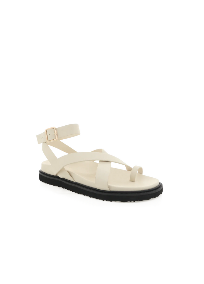 Zinnia Sandal (Bone)