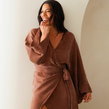 Maia Batwing Dress | Choc