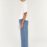 Elvara Crop Shirt - White