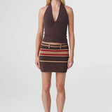 Thea Twist Top (Espresso)