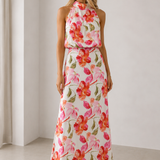 Lili Dress (Pink Floral)