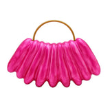 Vera  Acrylic Clutch (Hot Pink)