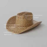 Paloma Palm Cowboy Hat - Medium