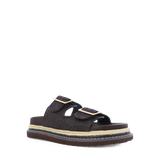 Adonis Slide (Chocolate Raffia)