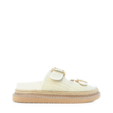 Alder Slide (Cream Crochet)