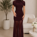 Merlot Maxi Dress