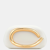 Celina Statement Clutch (White)