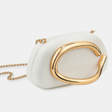 Celina Statement Clutch (White)