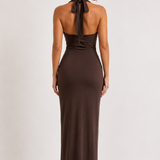 Ariana Dress (Chocolate Brown)