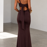 Emmy Dress (Chocolate)