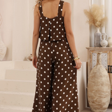 Clara Jumpsuit Chocolate