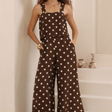 Clara Jumpsuit Chocolate