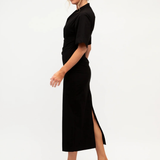 Janice Midi Dress (Black)