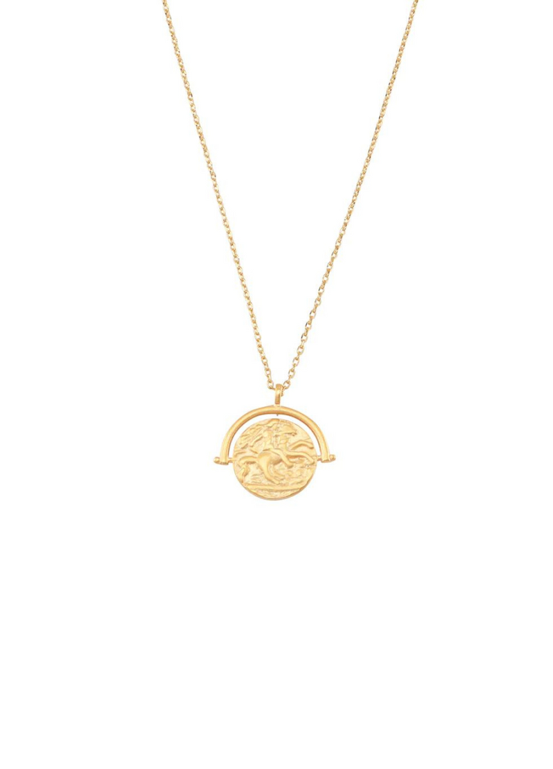 Tobie Coin Necklace (Gold)