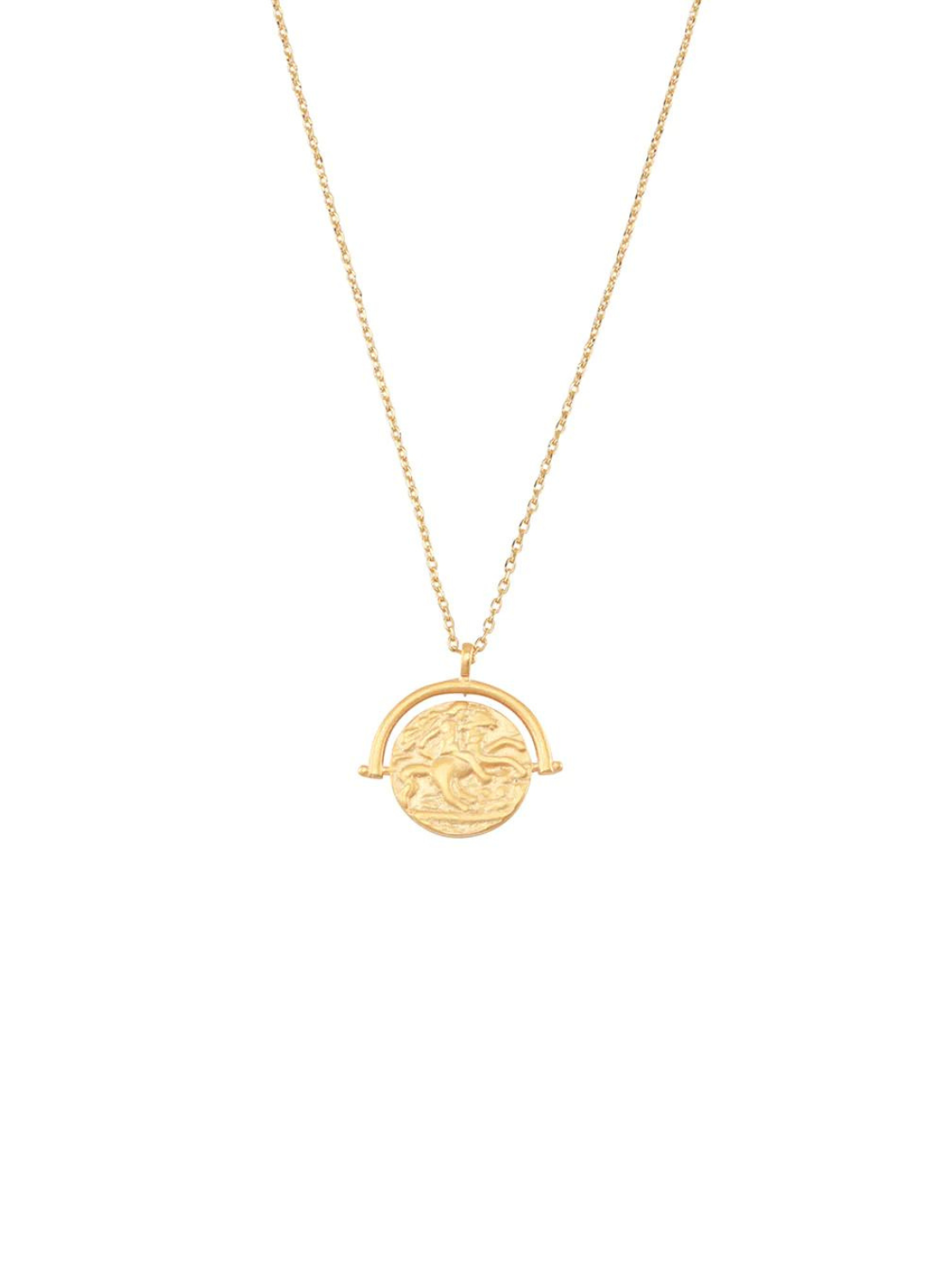 Tobie Coin Necklace (Gold)