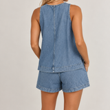 Remi Denim Set – Light Wash