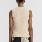 Cove Knit Tank (Natural Beige)