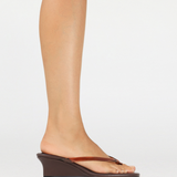 Vergie Wedge (Chocolate)