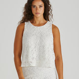 Kai Crochet Lace Tank