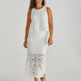 Kai Crochet Lace Skirt