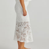 Kai Crochet Lace Skirt