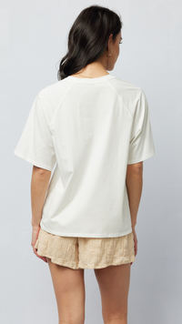 Oli Embroidered Oversize Tee