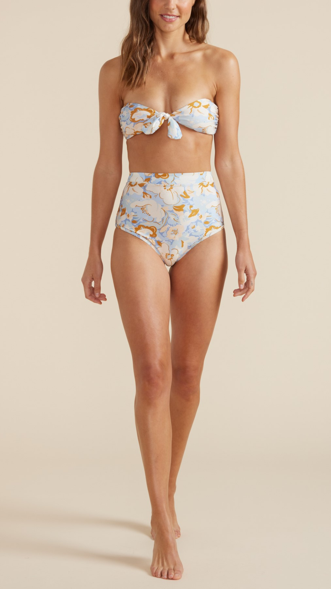 Lumi High Waisted Bikini Bottom