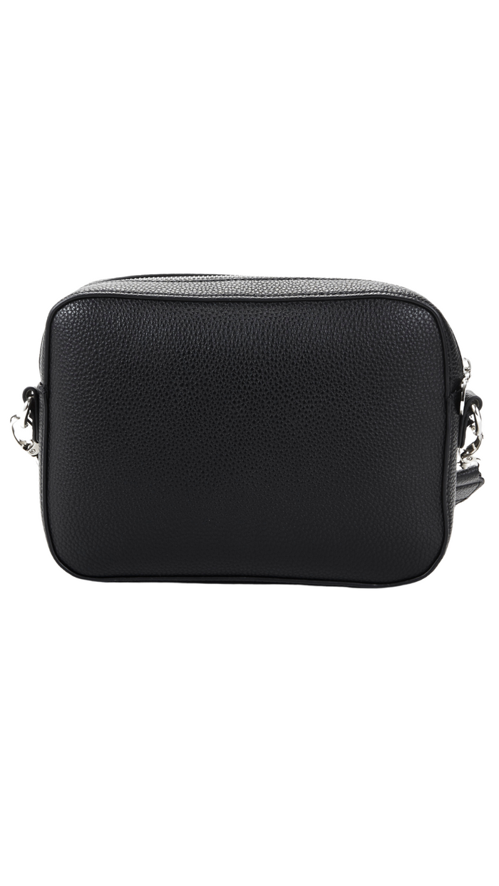 Bond Crossbody Bag (Black/Silver)