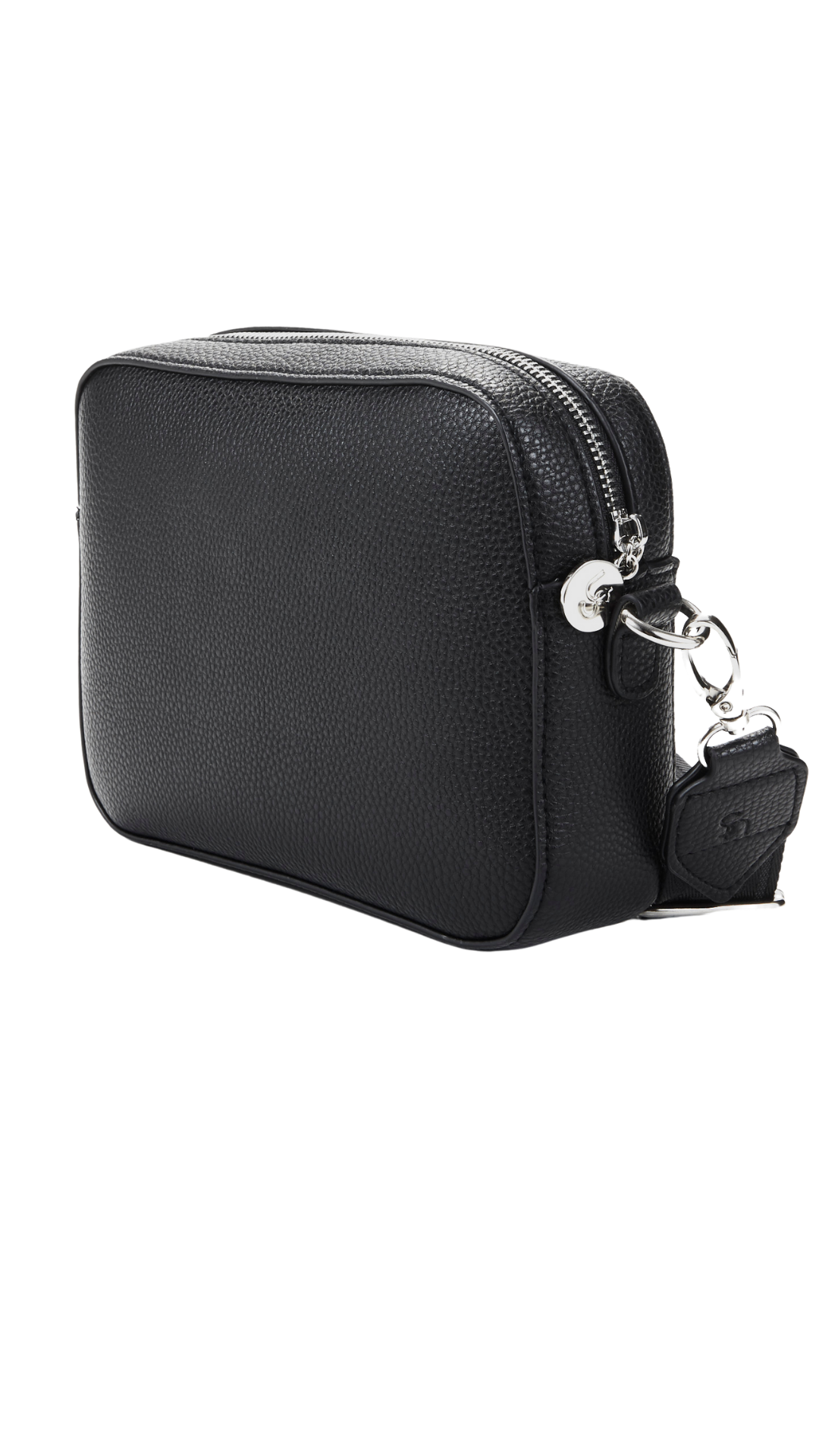 Bond Crossbody Bag (Black/Silver)