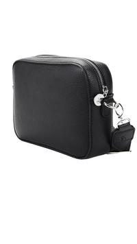 Bond Crossbody Bag (Black/Silver)