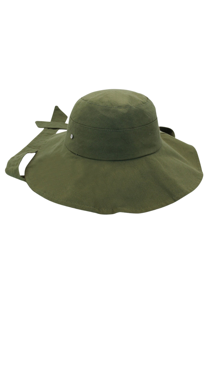 Melrose Bucket Hat (Olive)