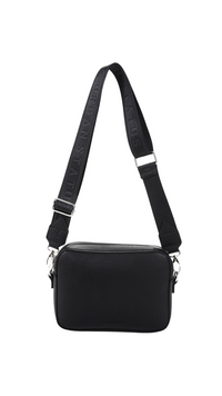 Bond Crossbody Bag (Black/Silver)