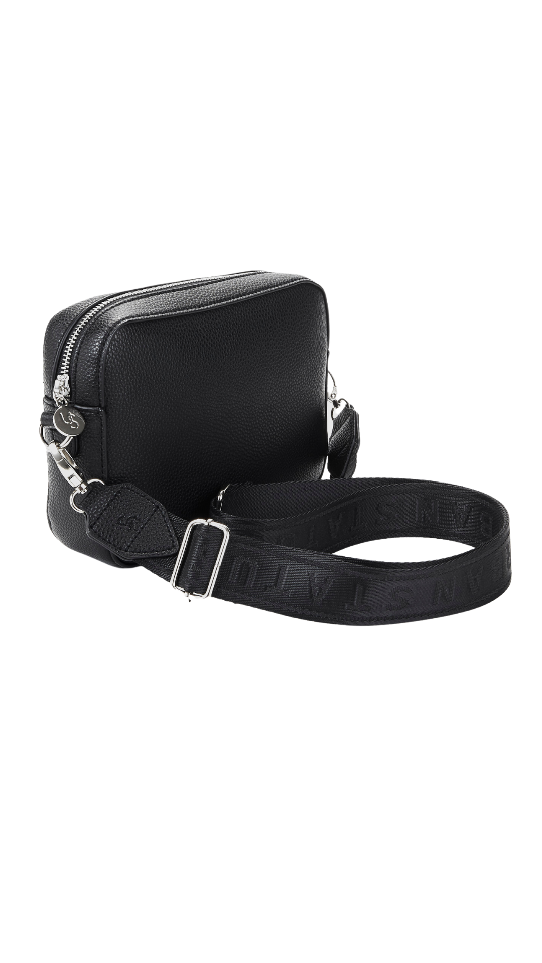 Bond Crossbody Bag (Black/Silver)